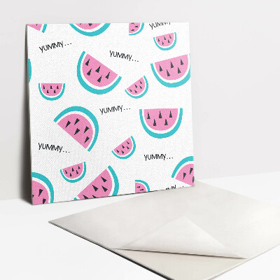 Pavimento vinílico Melancia de história em quadrinhos