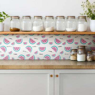 Pavimento vinílico Melancia de história em quadrinhos