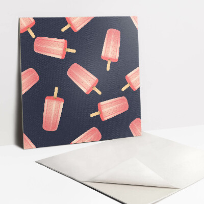 Pavimento vinílico Picolé de desenho animado