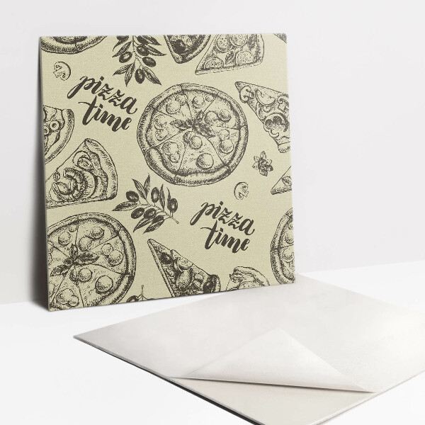 Piso vinilico Temas de pizza