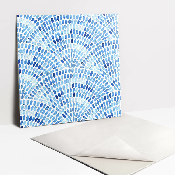 Pavimento vinílico Mosaico de aquarela