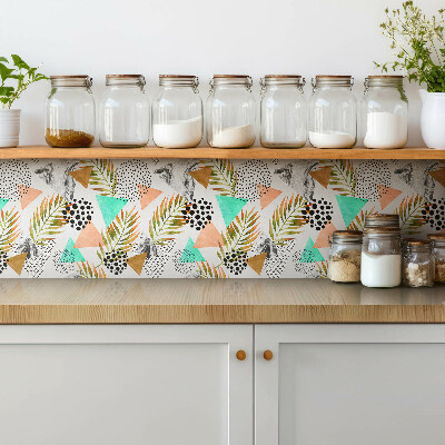 Piso vinilico Composição foliar