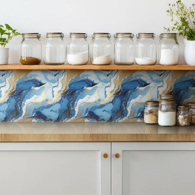 Pavimento vinílico Abstração com ouro