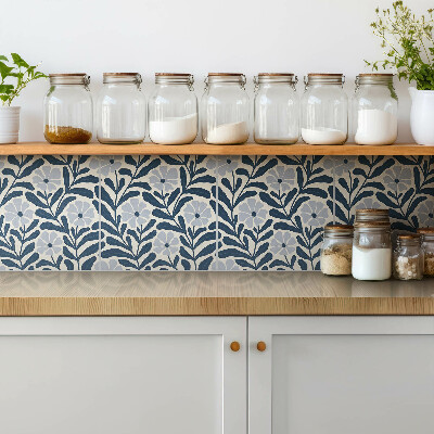 Pavimento vinílico Flores pintadas