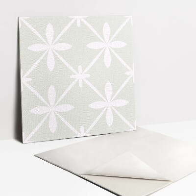 Piso vinilico Ornamentos minimalistas