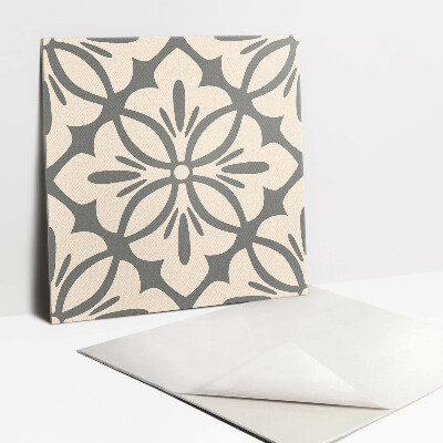 Piso vinilico Formas decorativas