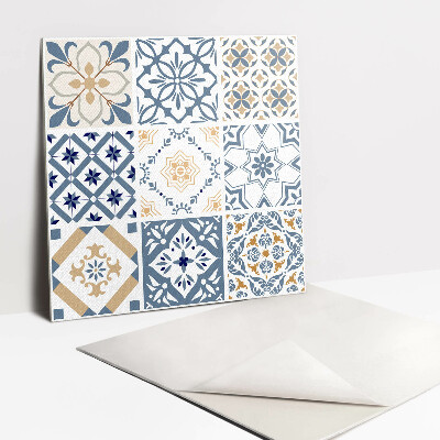 Piso vinilico Mosaico ornamental