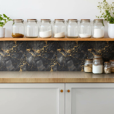 Piso vinilico Pedra mármore e ouro