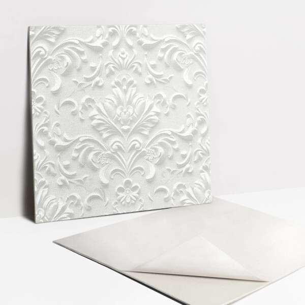 Piso vinilico Padrão ornamental