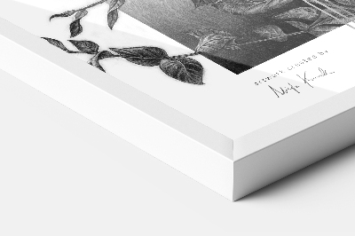 Preta Moldura Simples 40x60 cm