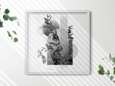 Preta Moldura Para Quadros 50x50 cm