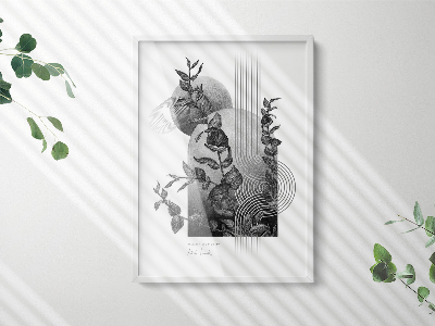 Preta Moldura Para Fotografias 50x70 cm