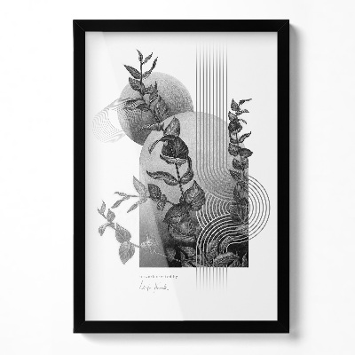 Branca Moldura Para Pendurar 40x60 cm