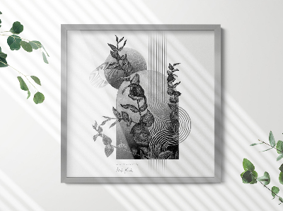 Prateada Moldura Universal 50x50 cm