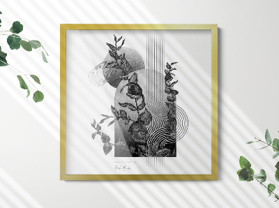 Dourada Moldura Para Quadros 50x50 cm