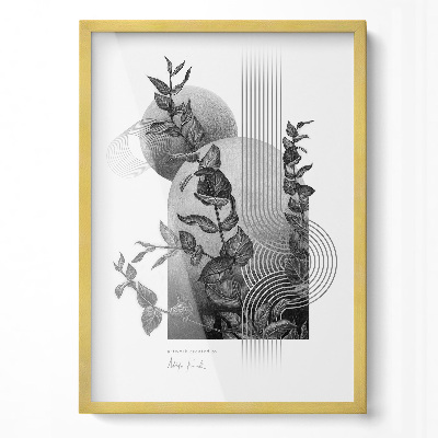 Dourada Moldura Para Fotografias 50x70 cm