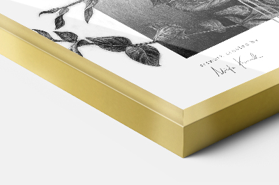 Dourada Moldura Para Fotografias 50x70 cm