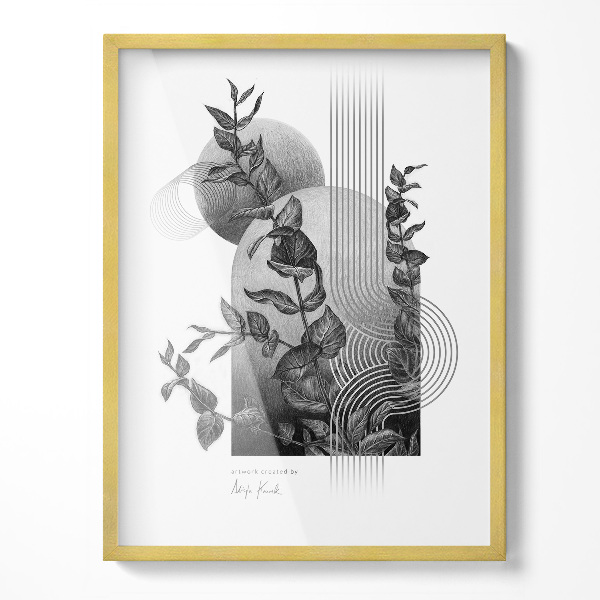 Dourada Moldura Universal 60x80 cm