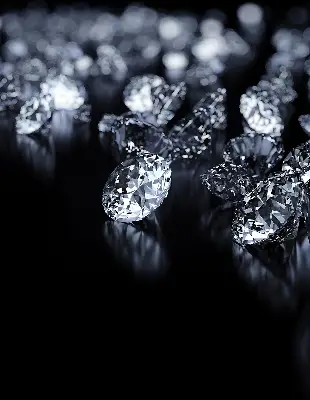 Estores de rolo para janela Diamantes e brilho