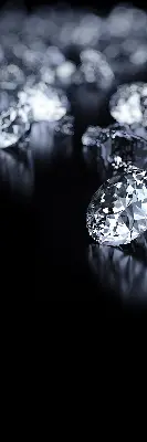 Estores de rolo para janela Diamantes e brilho