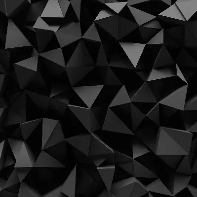 Estores de rolo interiores Origami preto