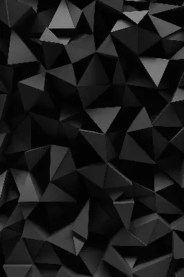Estores de rolo interiores Origami preto