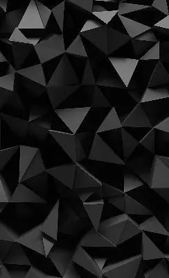 Estores de rolo interiores Origami preto