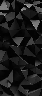 Estores de rolo interiores Origami preto
