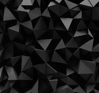 Estores de rolo interiores Origami preto