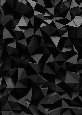 Estores de rolo interiores Origami preto