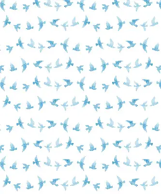 Estores de rolo interiores Pássaros azuis