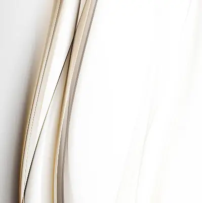 Estores de rolo para porta de varanda Onda em fundo branco