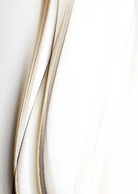 Estores de rolo para porta de varanda Onda em fundo branco