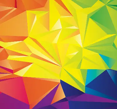 Estores de rolo interiores para janela Padrão de origami colorido