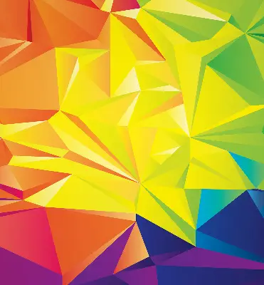Estores de rolo interiores para janela Padrão de origami colorido