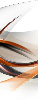 Estores de rolo em tecido Padrão de linha laranja