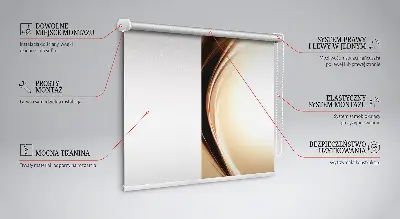 Estores de rolo interiores Metal
