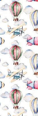 Estores de rolo em tecido Dirigíveis e balões