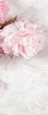Estores de rolo para porta de varanda Flores