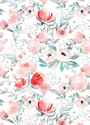 Estores de rolo interiores para janela papoula rosa