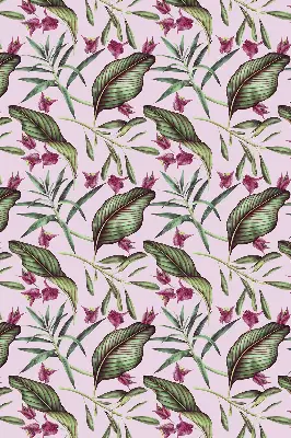 Estores de rolo interiores para janela Folhas tropicais