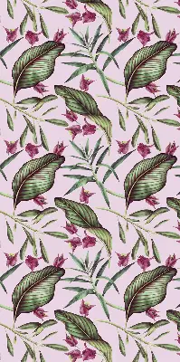 Estores de rolo interiores para janela Folhas tropicais