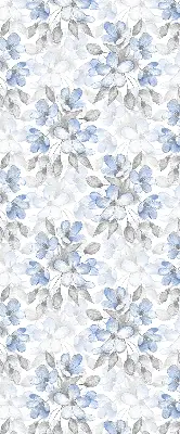 Estores de rolo em tecido Flores
