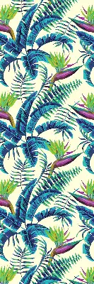Estores de rolo para janela Plantas tropicais
