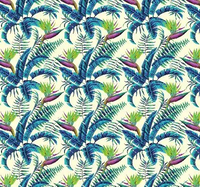 Estores de rolo para janela Plantas tropicais