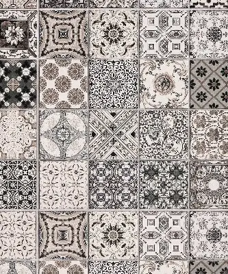 Estores de rolo interiores Padrões portugueses