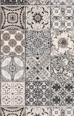 Estores de rolo interiores Padrões portugueses