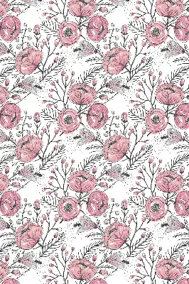 Estores de rolo para janela Botões de flores da árvore