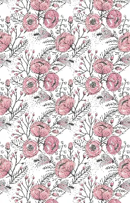 Estores de rolo para janela Botões de flores da árvore