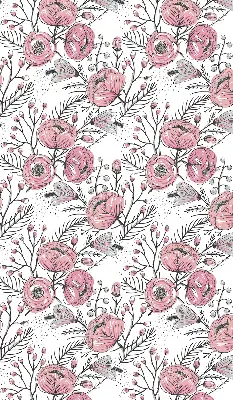 Estores de rolo para janela Botões de flores da árvore